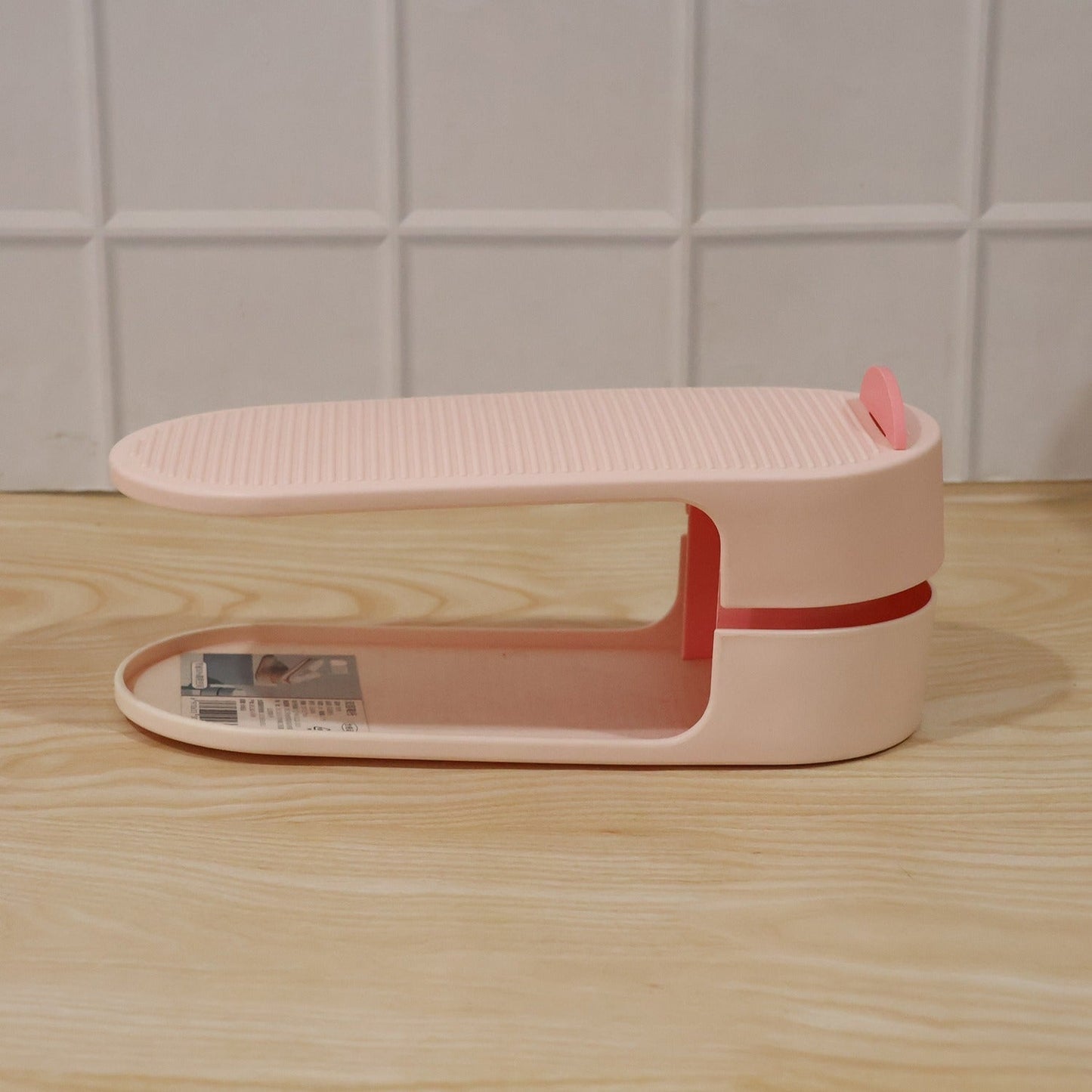 Daily use shoe storage rack maintaining neat closet or entryway
