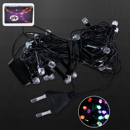 8 meter LED decorative string fairy lights with timer function