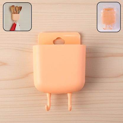 Closet wall organizer pocket for accessories and small essentials