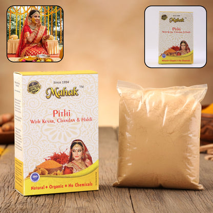 Mahak Pithi powder for traditional face and body cleansing 100 gm