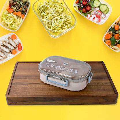 Compact travel friendly leak-proof lunch box by Home Chef