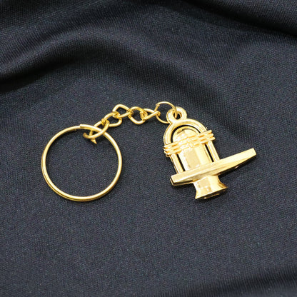 Varied Shivling Trishul metal keychains for personal use