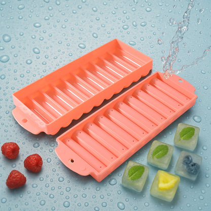 Slim ice stick tray made from durable plastic