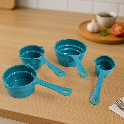Detailed view of Apex measuring tools in plastic set