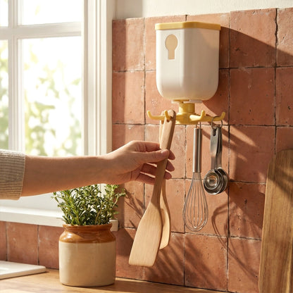 Heavy duty sticky wall hook attached on a smooth wall surface