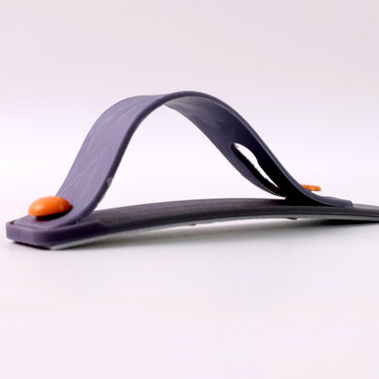 Rock loop phone grip strap in dark grey silicone