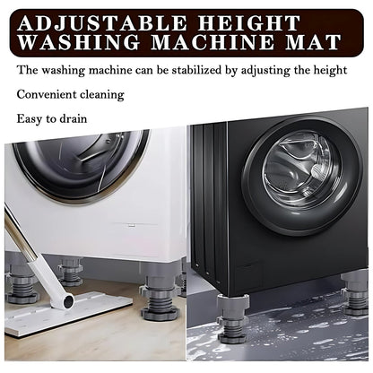 Heavy-duty anti-slip anti-vibration pads for washing machines and refrigerators