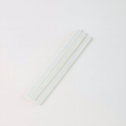Clear hot melt glue sticks delivering near-invisible bonds