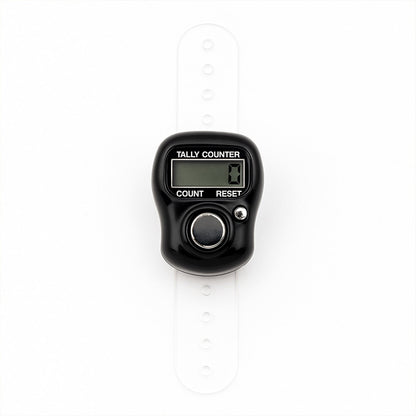 Small and compact digital counting device ideal for meditation and fitness
