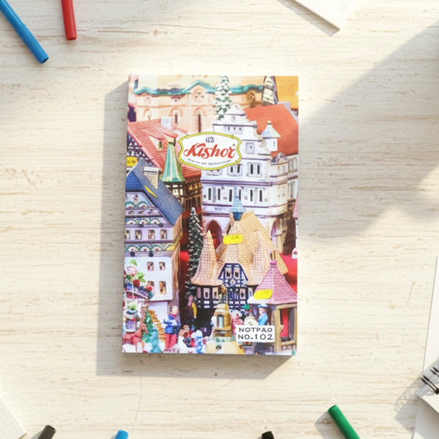 Pocket notebook fits easily into a handbag and pocket for portability