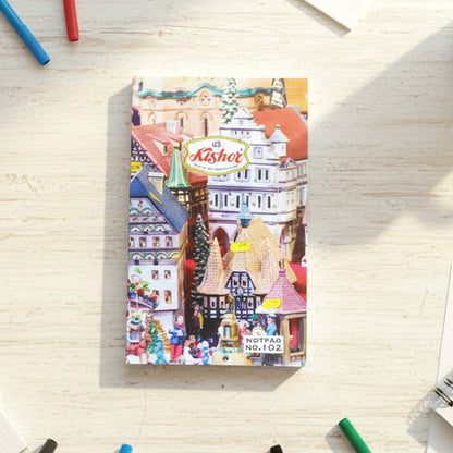 Pocket notebook fits easily into a handbag and pocket for portability