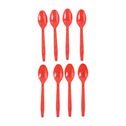 Flexible and handy reusable plastic spoon perfect for serving and meals
