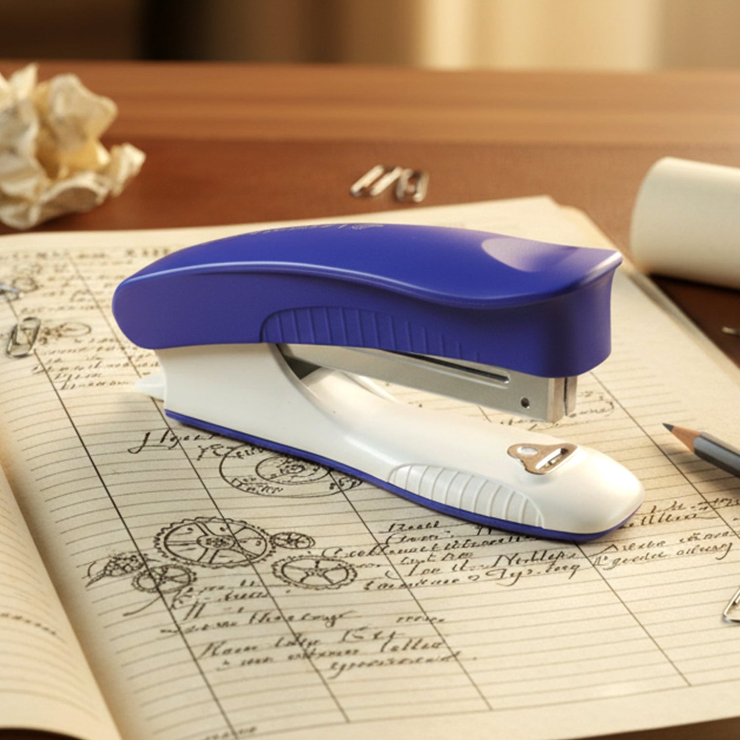Kangaro manual stapler easy to load with standard staples for office papers