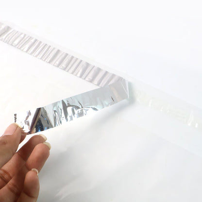 Stack of self-adhesive courier polybags 12x14 inch