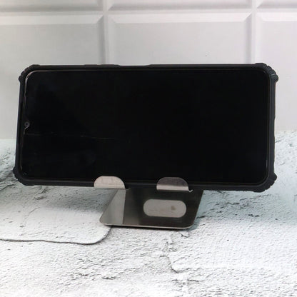 Generic image showing mobile and tablet stand holder in use