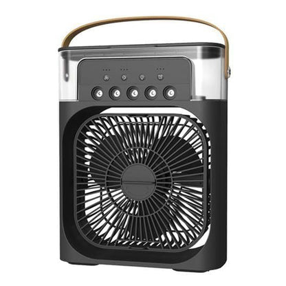 Packaging shot of  portable air cooler fan