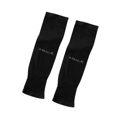 Fitness arm wearing lightweight elbow support compression sleeve