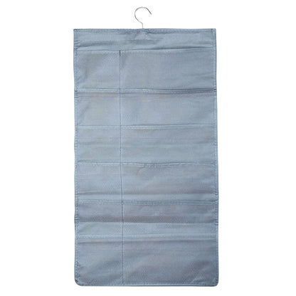 Sturdy hook of non-woven fabric hanging under garment organizer
