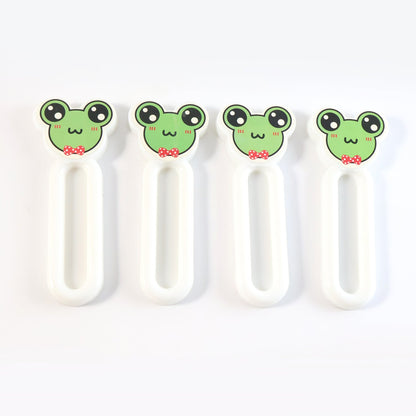 Self stick push pull helper pull knob mounted on wardrobe sliding door