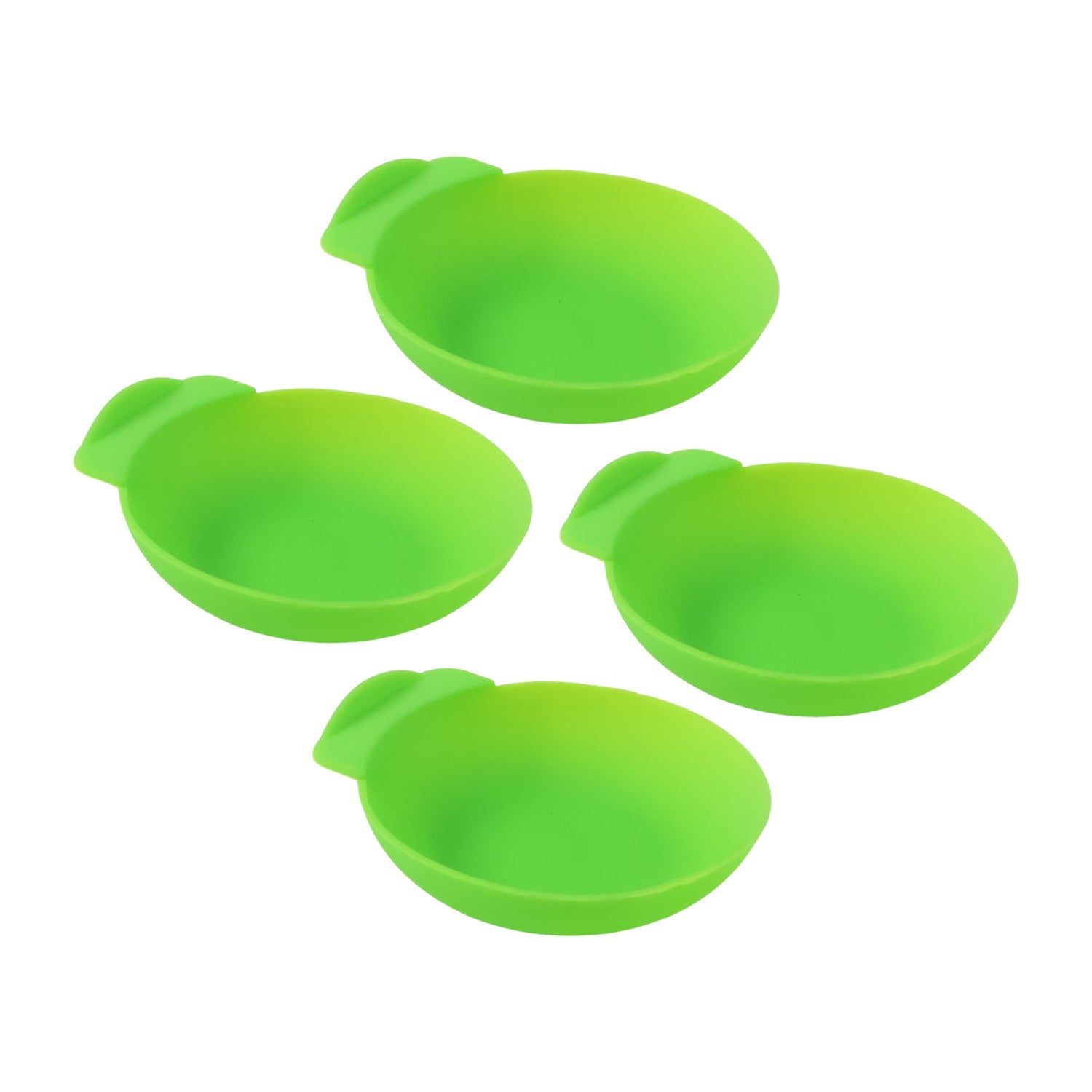 Silicone poach cups ideal for steaming eggs and other dishes