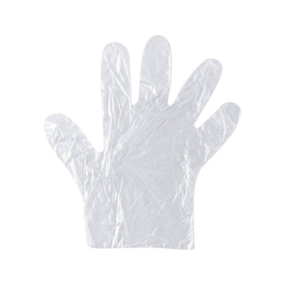 Single disposable glove shown for size and fit