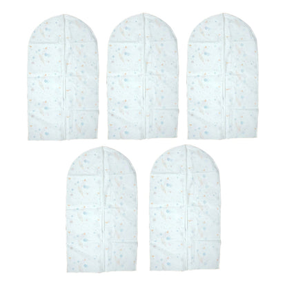 Dress protected inside lightweight garment cover bag