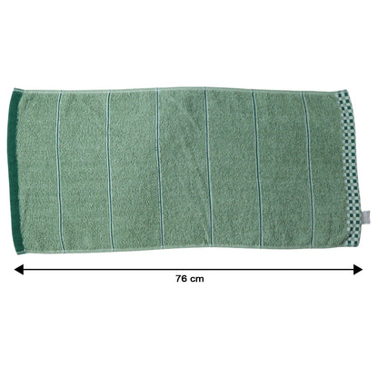 Close-up of soft cotton towel texture highlighting absorbency
