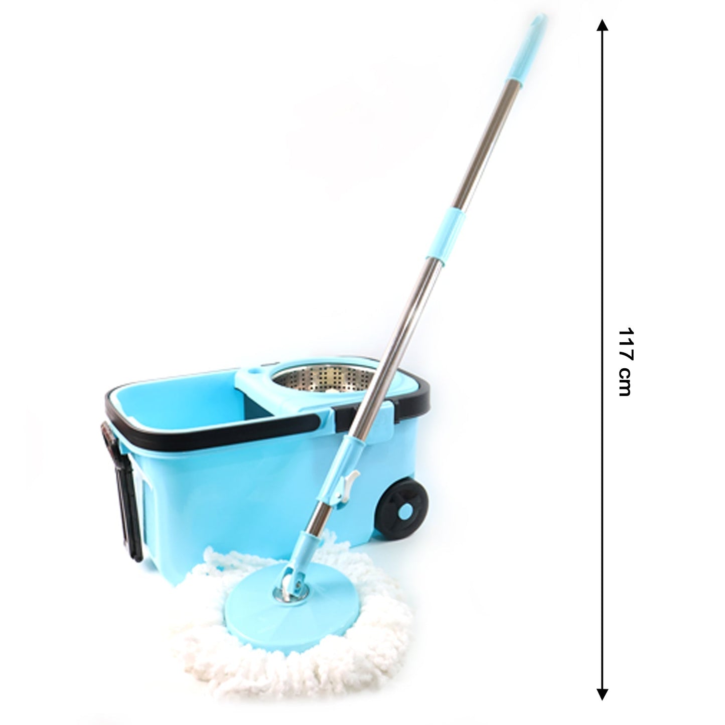 360° Spin Mop easy to maneuver bucket for household and office use
