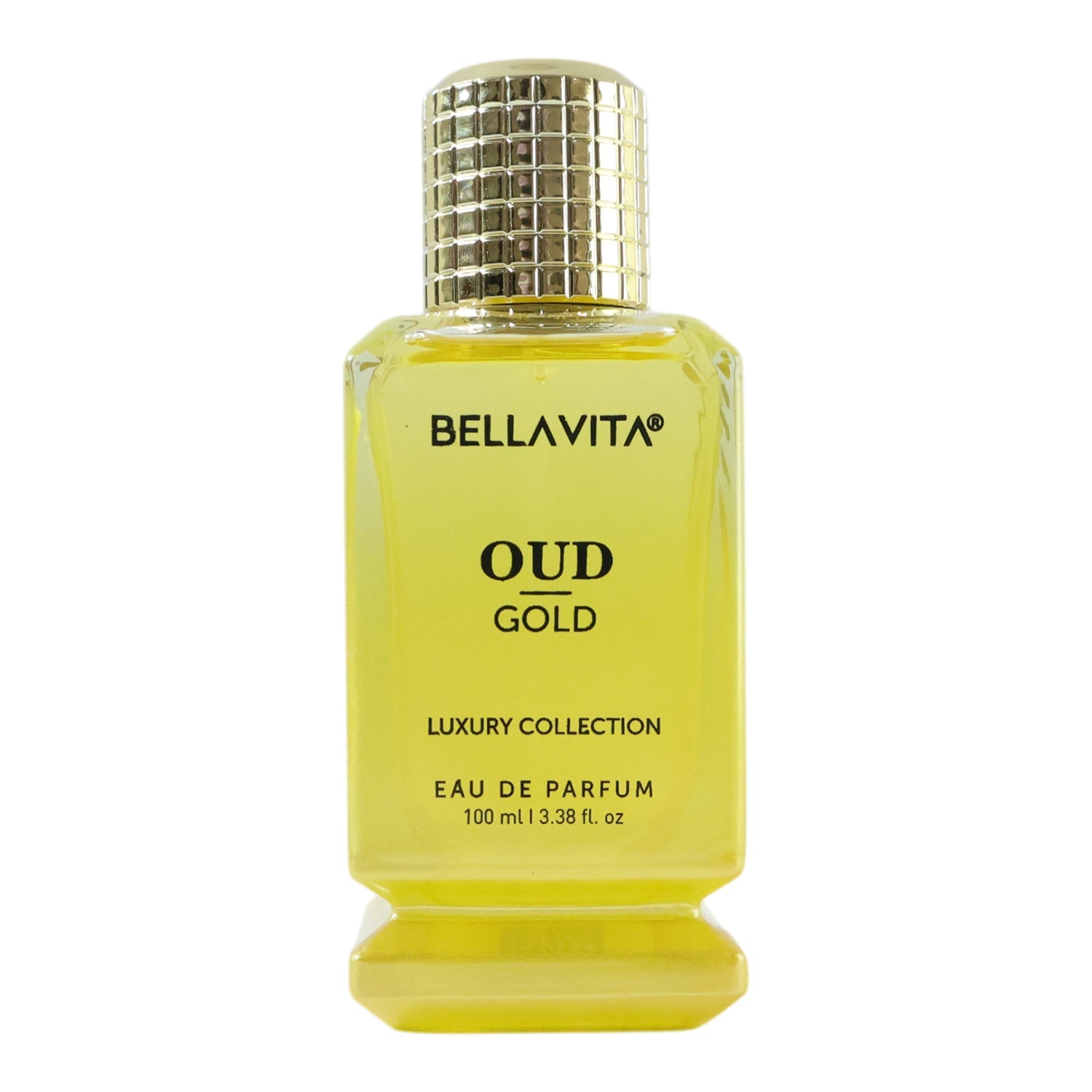 Packaging of Bellavita luxury oud perfume collection