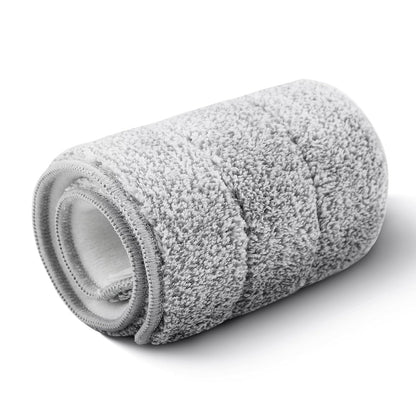 Reusable microfiber mop pad refill compatible with most flat spray mop systems