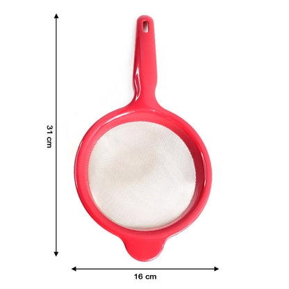 Medium pulpy juice strainer for filtering sauces and soups