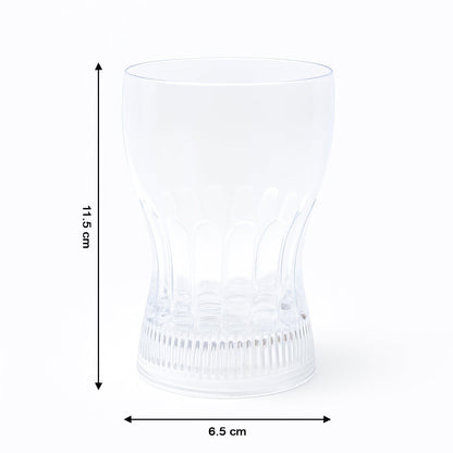 Battery operated LED Light Glass perfect for adding color to party drinks.