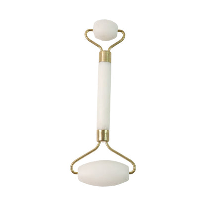 Close-up of the smaller roller head, ideal for delicate eye and contour areas.