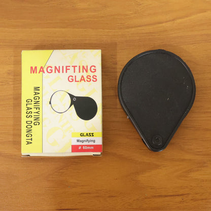 Home repair magnifier accessory for detailed inspections