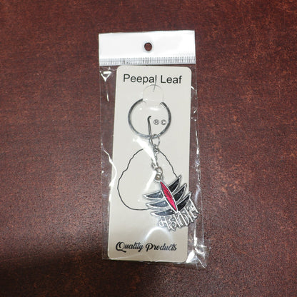 Mahakal metal keychain with shiny finishing, ideal for gifting