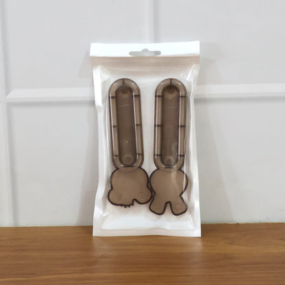 Door safety gadget in form of self-stick push pull helper door handle