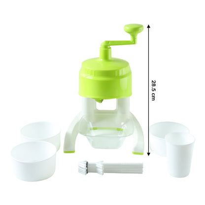 Party ice crusher manual snow cone maker for refreshing treats