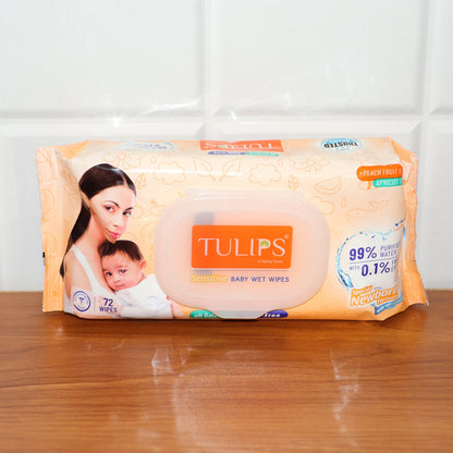 Resealable lid on baby wipes pack ensuring moisture retention