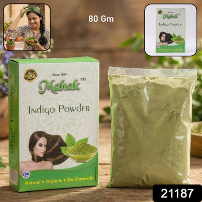 Herbal facial care kit but includes natural indigo powder for hair color