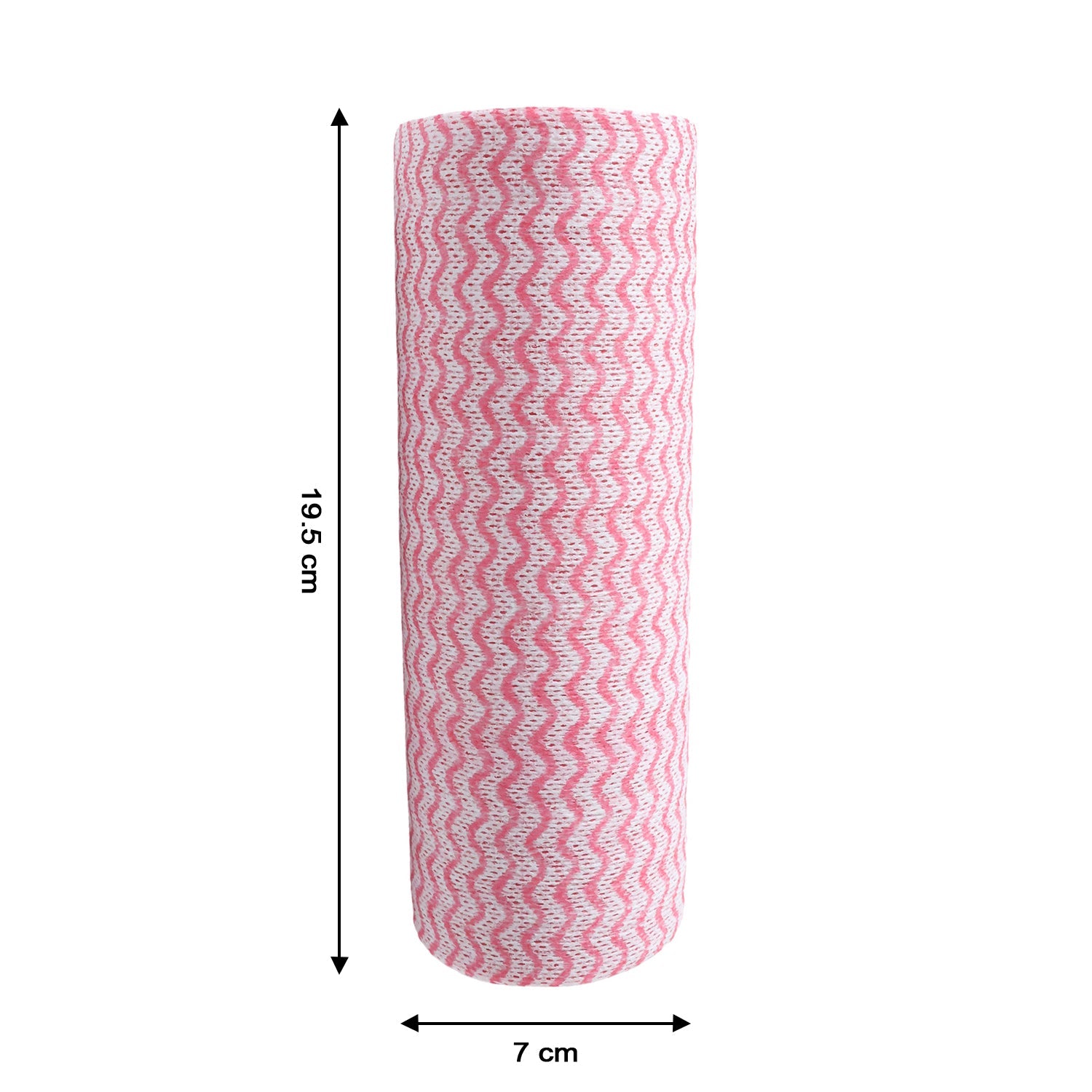 Pack of reusable kitchen cleaning cloth roll sheets