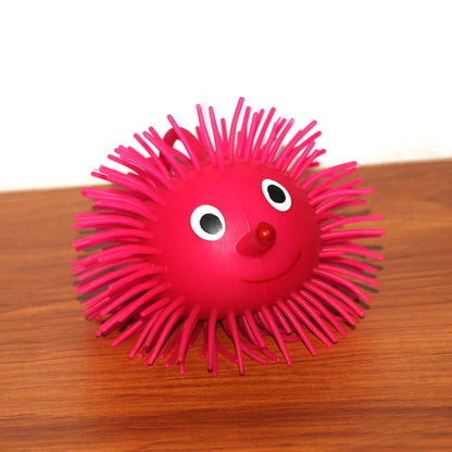 Durable LED light spiky sensory ball for stress relief