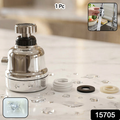 chrome finish kitchen faucet aerator for easy installation and durability