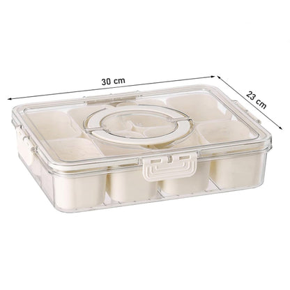 Compact fridge storage box designed for space saving
