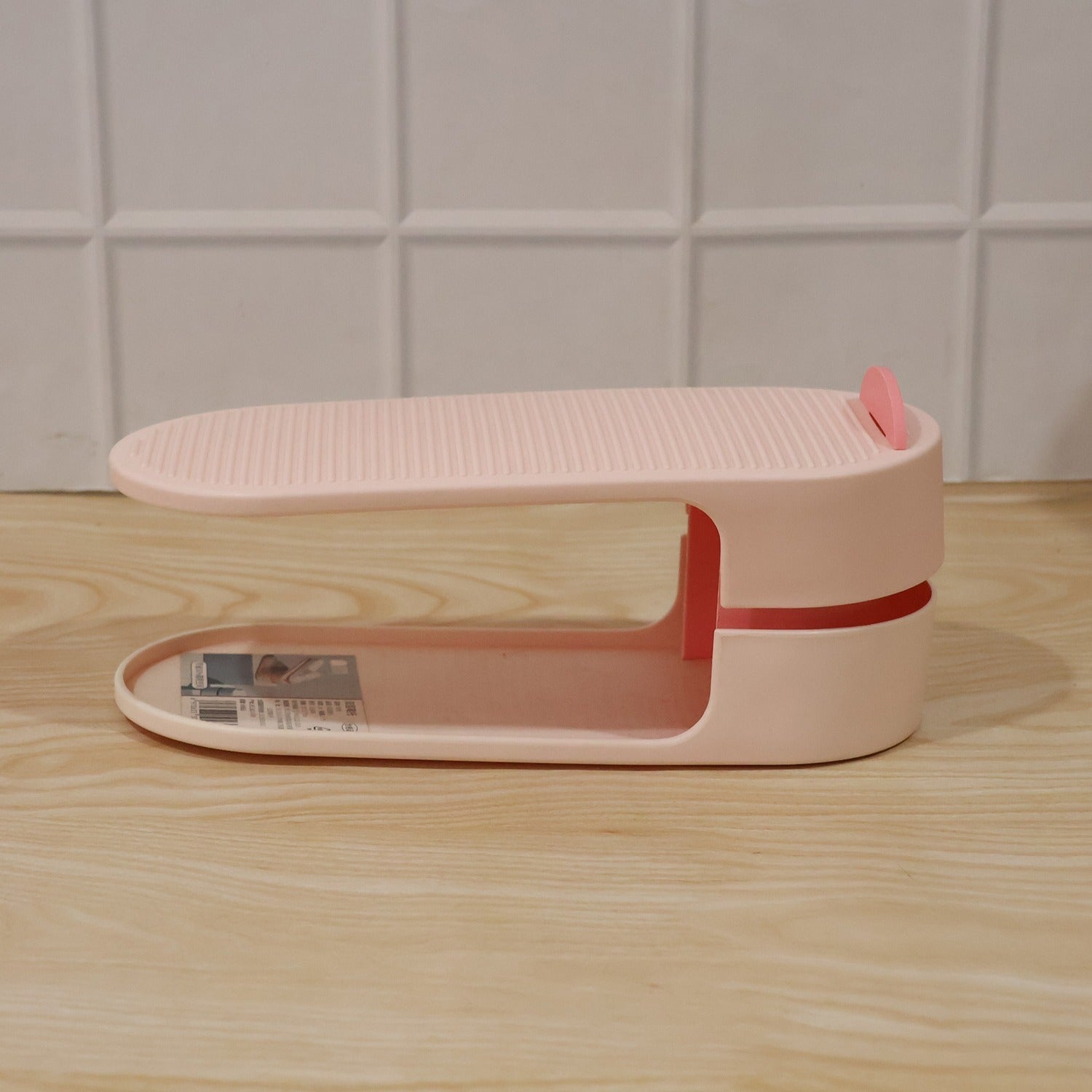 Daily use shoe storage rack maintaining neat closet or entryway