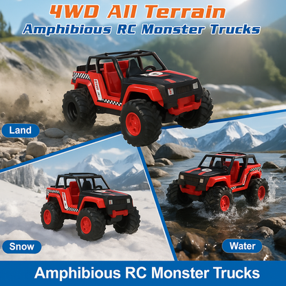 Detailed tyre tread of Funwoods Free-Wheel Jeep Toy Car for gripping various surfaces