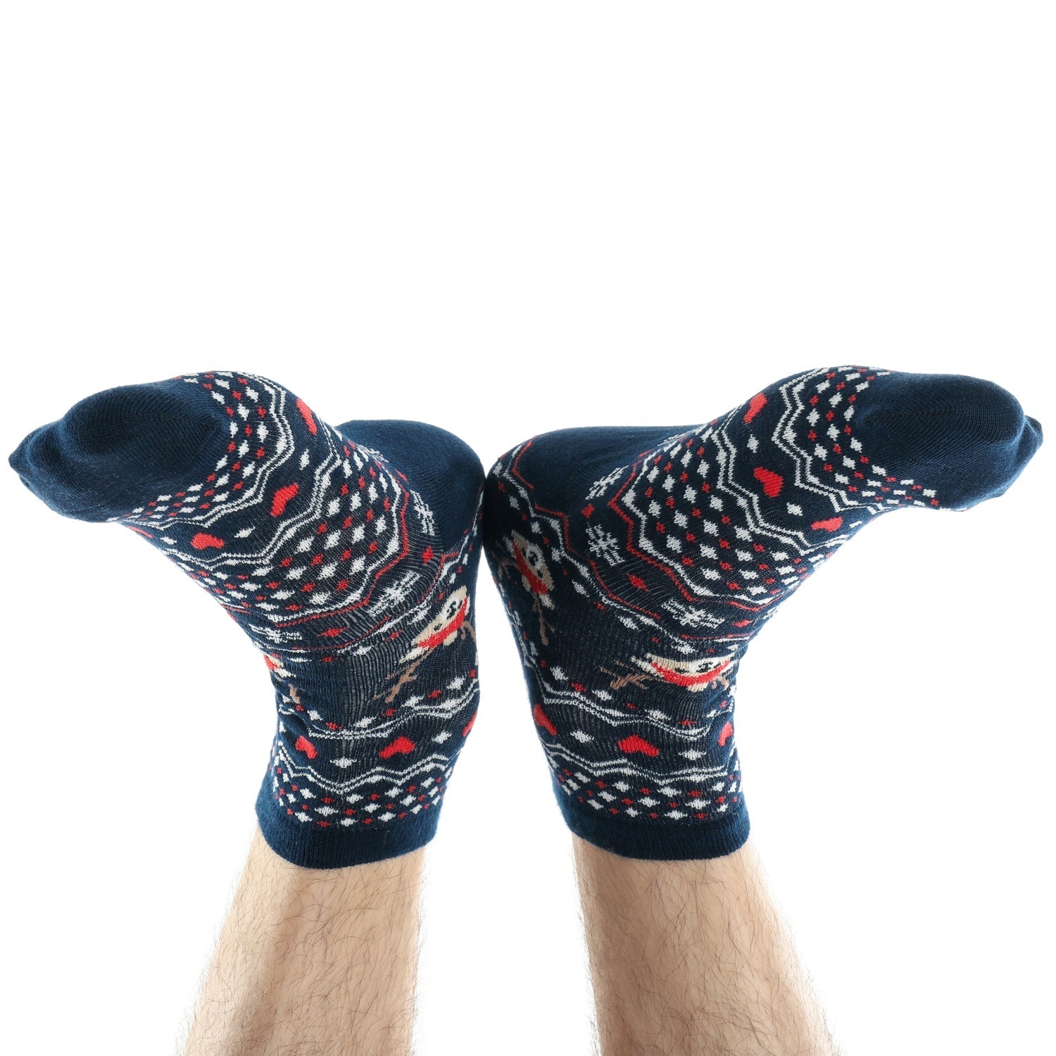 Colorful assorted men's ankle sports socks providing cushioned support