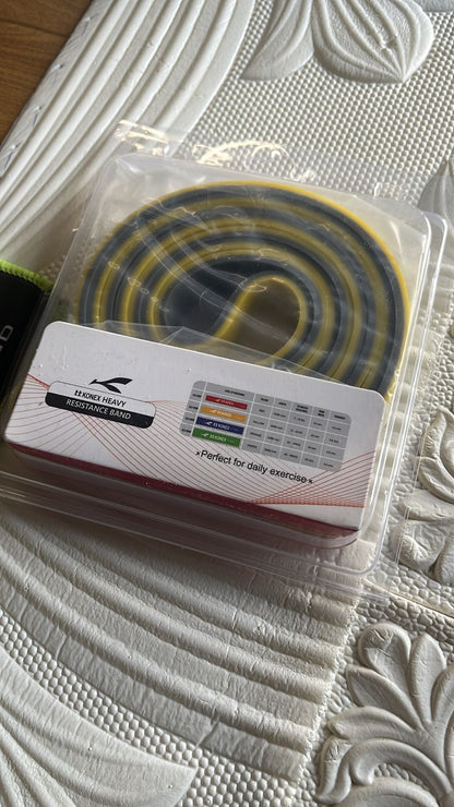 Resistance Loop Band packaged for easy storage and transport