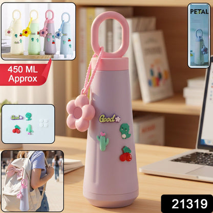 Cute insulated 450ML water bottle for daily hydration