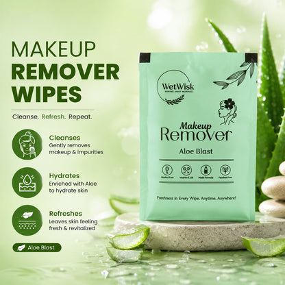 Face cleansing makeup remover wipe for all skin types