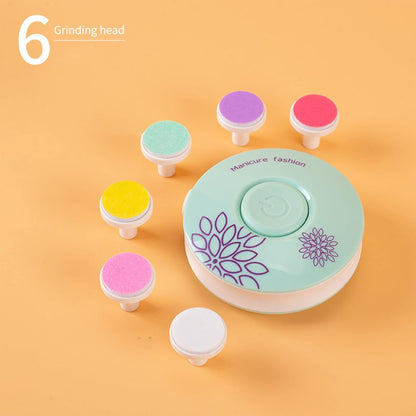 Quiet operation of electric baby nail file for peaceful nail care